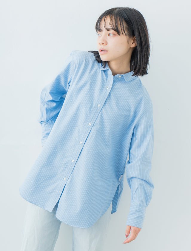 Oversize Stripe Shirt | 播州織® x CRAFTEVO ReTE® - Tavitalium