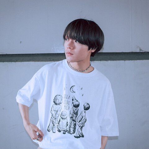 星をみる鯨“ T-shirt ホワイト | ソニーミュージック公式オンライン