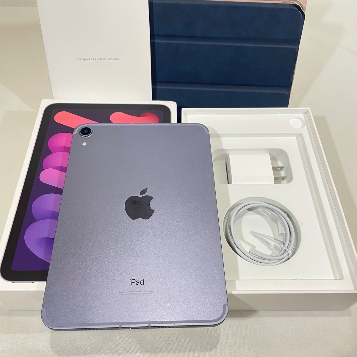 Apple iPadmini 6世代 SIMフリー版 64GB パープル 美品｜Yahoo!フリマ