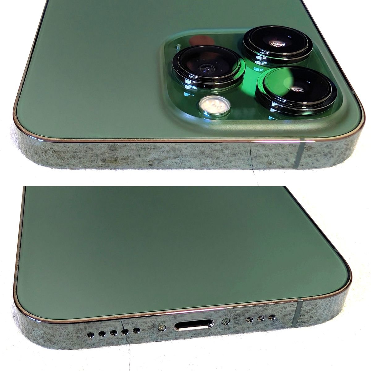 Apple iPhone 13 Pro 256GB SIMフリー グリーン バッテリー新品 100