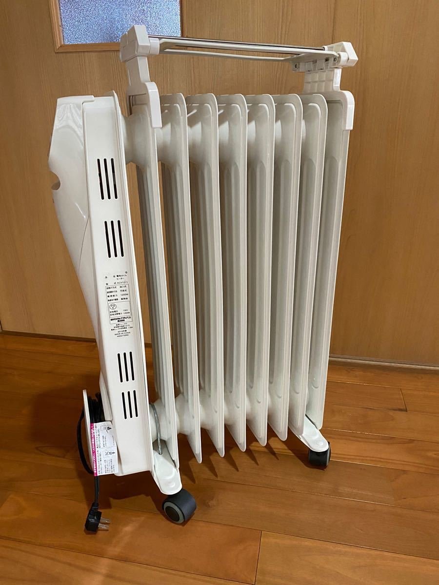 KAZ 電気オイルヒーター KCV1211 2018年製｜Yahoo!フリマ（旧PayPay