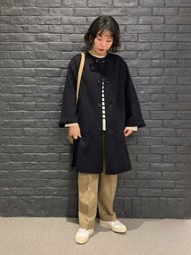 ORCIVAL | ウールリバーコート WOMENを使った人気ファッション