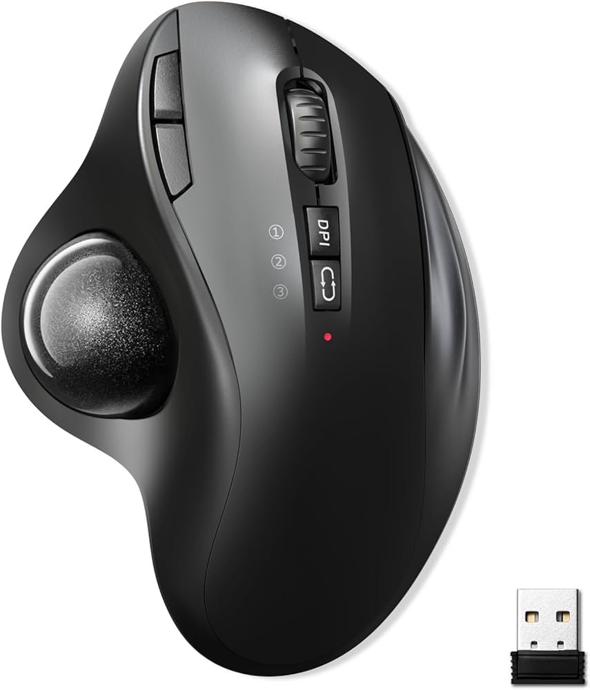 Amazon | 【2024昇格版＆Tethys トラックボール】 ワイヤレスマウス