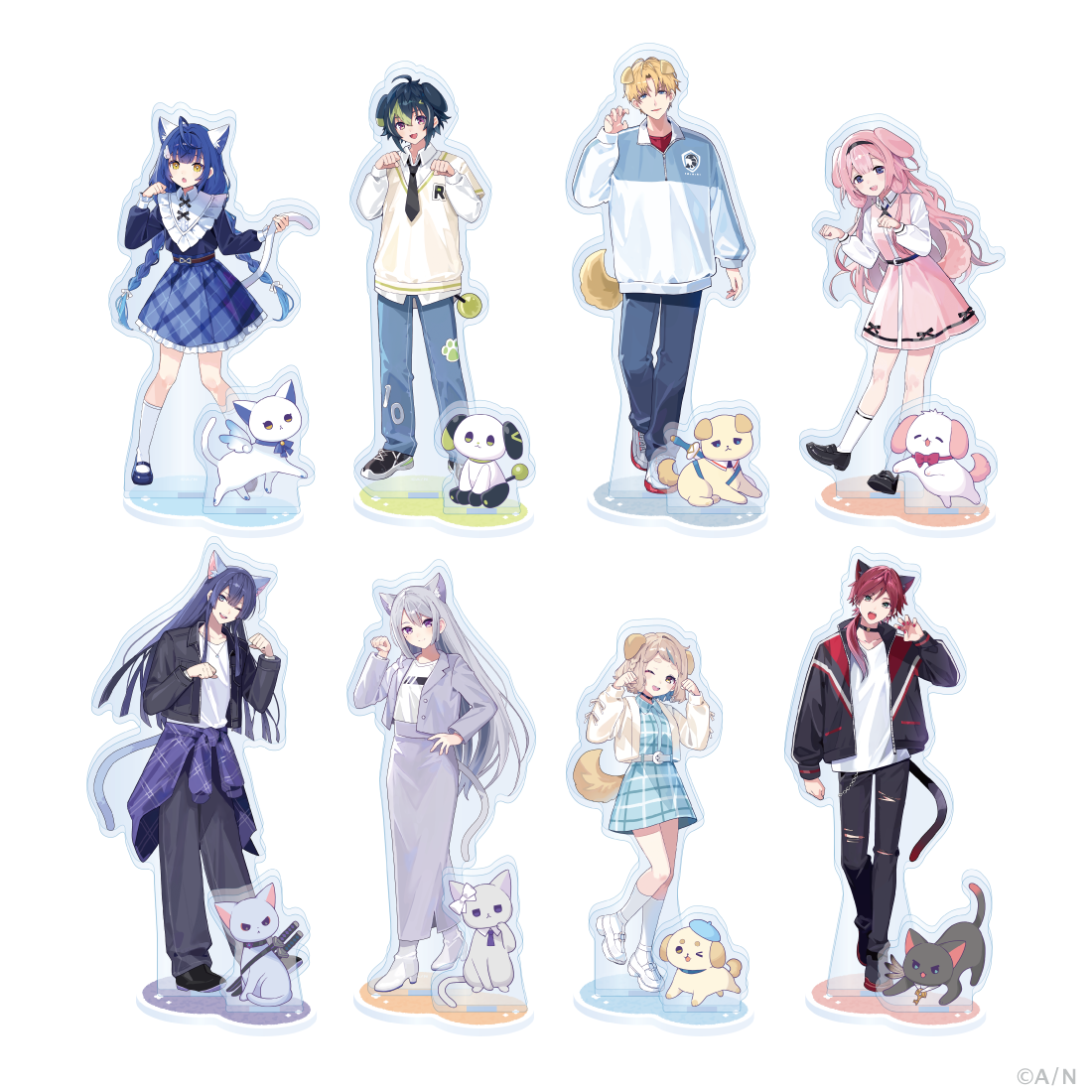 わんにゃんdays vol.2】アクリルスタンド｜にじさんじオフィシャルストア