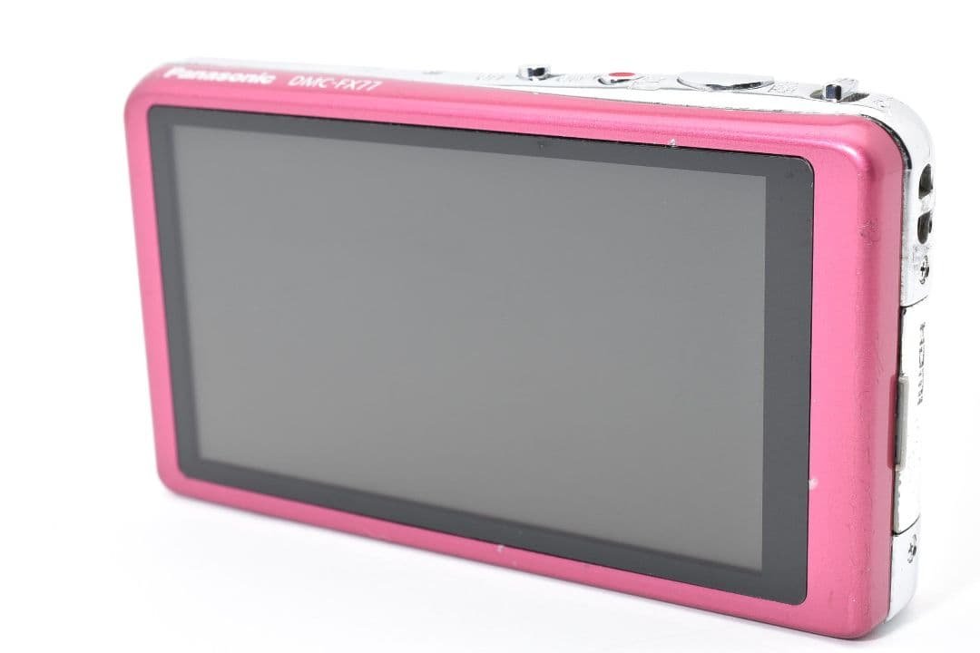 LUMIX DMC-FX77 コンパクトデジタルカメラ デジカメ ピンク - メルカリ