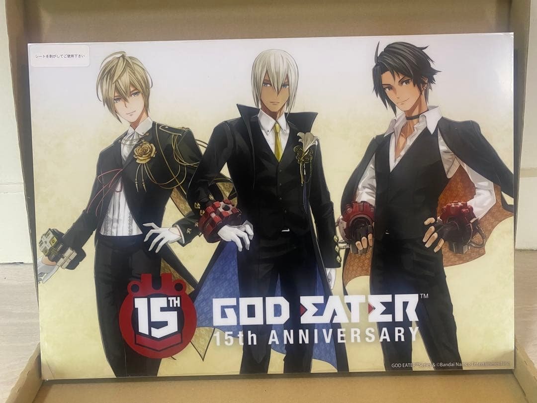 GOD EATER ゴッドイーター15th Anniversary ウォールデコ 限定品】GOD EATER 15th Anniversary ウォールデコ クリスタル加工 B