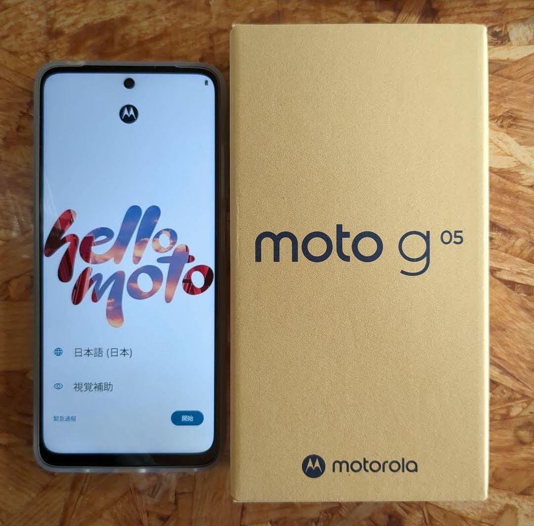 Motorola moto g 05 本体 ミスティブルー moto g motorola モトローラ g05 ミスティブルー 本体 SIMフリー