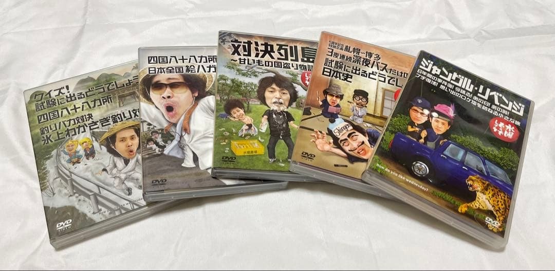 水曜どうでしょう DVD 5巻セット DVD5枚セット】水曜どうでしょうコンプリートBOX〜Vol.6〜 : PC style