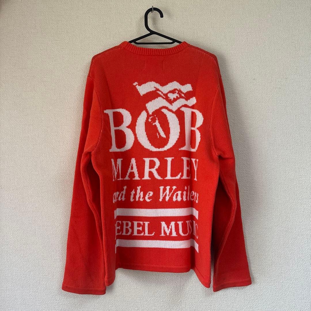 Stussy Bob Marley Sweater Red ステューシー S - メルカリ